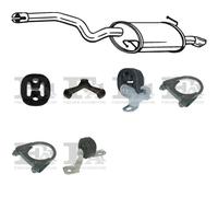 Silenziatore terminale BOSAL per AUDI A4 Combi, Sedan, B6 2.0, 96 KW , AUDI A4