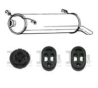 Kit di scarico MTS per CITROEN Xantia Hatchback 1.8, 66 KW1.8, 81 KW