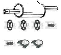 Silenziatore terminale BOSAL per DACIA Logan Sedan 1.4, 55 KW 09/04 -, DACIA
