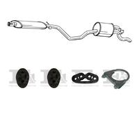 Silenziatore terminale BOSAL per FIAT Punto I Hatchback 1.2, 54 KW , FIAT Punto