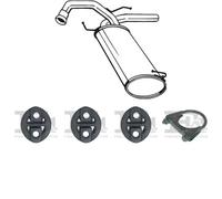 Silenziatore terminale BOSAL per FIAT Sedici Hatchback 1.6, 79 kW 06/06- 10/14