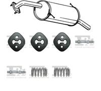 Silenziatore terminale BOSAL per MAZDA 2 Hatchback 1.3, 55 kW 1.3, 62 kW 1.3,