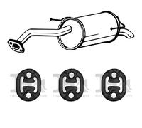 Silenziatore terminale 145-117 BOSAL per NISSAN MICRA III NOTE