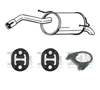 Silenziatore terminale BOSAL per NISSAN Micra III Hatchback, K12 1.5, 48 KW 60
