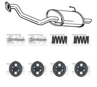 Silenziatore terminale 145-327 BOSAL per NISSAN MICRA IV