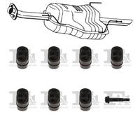 Silenziatore terminale BOSAL per OPEL Astra G Coupe 1.8, 85 KW , OPEL Astra G