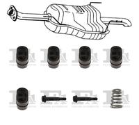 Bosal Silenziatore posteriore 185-457 per Opel/Vauxhall Astra G (T98)