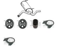 Silenziatore terminale BOSAL per OPEL Astra J Combi 1.6, 85 KW 10/10 -