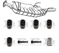 IZAWIT 21.225 Marmitta per OPEL VECTRA B (36) VECTRA B CC (38)