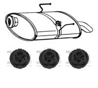 Kit di scarico MTS per CITROEN Xantia Hatchback 1.8, 66 KW1.8, 81 KW