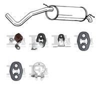 Silenziatore terminale BOSAL per SEAT Ibiza III Hatchback 1.2, 47 KW 02/02-