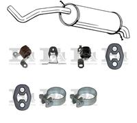Silenziatore terminale BOSAL per SEAT Ibiza III Hatchback 1.3, 63 KW 05/06-