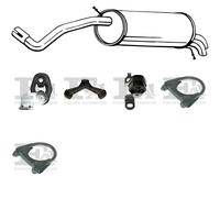 Silenziatore terminale BOSAL per SEAT Ibiza IV Hatchback 1197 cc, 63 kW, 1197