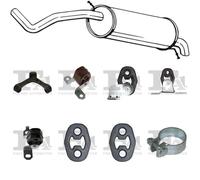 Silenziatore terminale BOSAL per SKODA Fabia Hatchback 1.4, 55 KW 12/99- 03/08