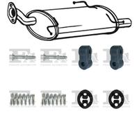 Silenziatore terminale BOSAL per SUZUKI Swift Hatchback 1.2, 51 kW 1.2, 55 kW