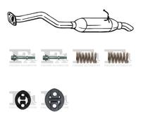 Silenziatore terminale POLMO per TOYOTA Auris Hatchback 1.3, 73 kW 1.3, 74 kW