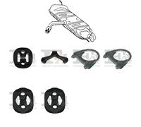 Silenziatore terminale BOSAL per VOLKSWAGEN Golf V Hatchback 2.0, 100 kW 10/03-