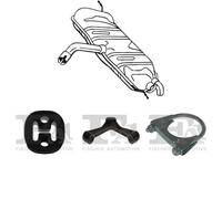 Silenziatore terminale POLMO per SEAT Altea MPV 2.0, 100 kW 04/04- 05/09, SEAT