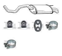 Silenziatore centrale POLMO per VOLKSWAGEN Polo Hatchback 1.0, 33 KW ,