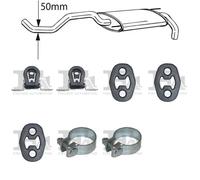 Silenziatore terminale BOSAL per VOLKSWAGEN Polo Hatchback 1.9, 47 KW