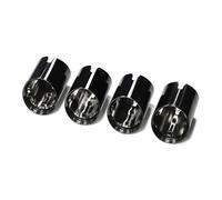 Silenziatore Terminale Fibra Di Carbonio Per BMW M2 M3 M4 G80 G83 G82 G87 Collettore Di Scarico Ugello In Acciaio Inossidabile Terminale Di Scarico Per Auto Scarico Marmitta(Nero)