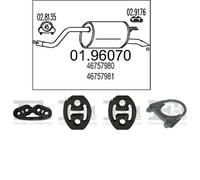 Silenziatore terminale MTS per FIAT Punto II Hatchback 1.2, 59 KW 07/99 -