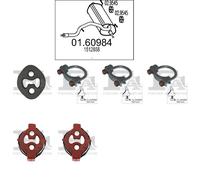 Silenziatore terminale MTS per FORD Kuga Off-Road 1997 cc, 100 kW; 1997 cc, 103