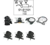 Silenziatore terminale MTS per PEUGEOT 207 CC Cabrio 1.6, 88KW 02/07 -, Peugeot