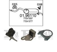 Silenziatore terminale BOSAL per RENAULT Thalia Sedan 1.4, 55 KW 08/00 -