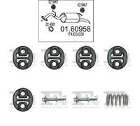 Silenziatore terminale MTS per TOYOTA Yaris Hatchback 1.3, 64 KW 08/05 -