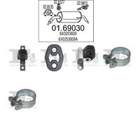Silenziatore centrale POLMO per VOLKSWAGEN Lupo Hatchback 1.4, 44 KW ,