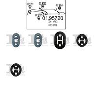 Silenziatore terminale MTS per VOLVO S40 Sedan 1.9, 66 KW , VOLVO V40 Combi 66