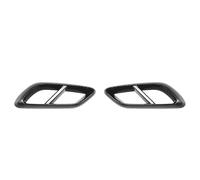 Silenziatore Terminale Per Benz Classe E Per AMG-Line Sedan W214 2024 2 Pezzi Adesivi Per Cornice Decorativa Per Tubo Di Scarico Posteriore Per Auto Terminale Scarico Per Auto