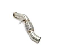 Silenziatore Terminale Per BMW E70 X5 3.0SD 3.5D 286 CV M57N2 Downpipe Di Scarico 2007 2008 2009 2010 2011 2012 2013 Scarico Marmitta(A)