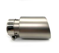 Silenziatore Terminale Per VW Per GTI MK7 Per Golf 7 304 Acciaio Inox Opaco Universale Per Auto Di Scarico Punta Ugello Singolo Tubo Marmitta 1 pezzo Terminale Scarico Per Auto
