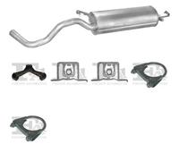 Silenziatore terminale POLMO per AUDI A3 Hatchback 1.6, 74 KW1.6, 75 KW