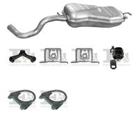 Silenziatore terminale ASMET per SEAT Leon Hatchback 1.9, 110 KW , SEAT Leon