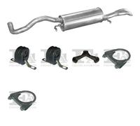 Silenziatore centrale POLMO per AUDI A4 Combi, Sedan, B5 1.6, 74 KW1.6, 75 KW