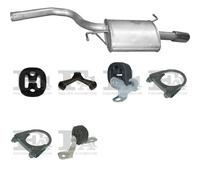 Silenziatore terminale POLMO per SEAT Altea MPV 2.0, 100 kW 04/04- 05/09, SEAT