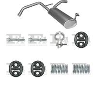 Silenziatore terminale POLMO per CITROEN C1 Hatchback 1.0, 50 KW 06/05 -,