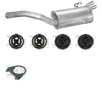 Silenziatore terminale POLMO per CITROEN Evasion MPV 1.9, 66 KW /95 - 07/02,