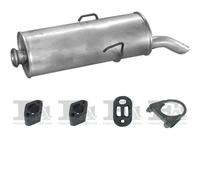 Silenziatore terminale POLMO per CITROEN Saxo Hatchback 1.1, 40 KW 1.1, 44 KW
