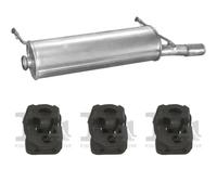 Silenziatore terminale POLMO per CITROEN Xsara Hatchback, Coupe 1.4, 55 KW ,