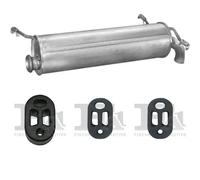 Silenziatore terminale POLMO per CITROEN ZX Hatchback 1.1, 44 KW 1.1, 40 ,