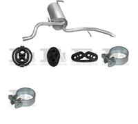 Silenziatore terminale POLMO per FIAT Albea Sedan 1.2, 54 KW 09/98 -, FIAT
