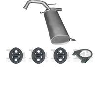 Silenziatore terminale POLMO per FIAT Sedici Hatchback 1.6, 79 kW 06/06- 10/14