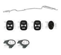 Silenziatore terminale POLMO per FIAT Seicento Hatchback 1.1, 40 KW