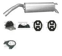 Silenziatore terminale POLMO per FIAT Stilo Hatchback 1.6, 76 KW