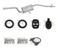 Silenziatore terminale POLMO per FIAT Uno Hatchback 1.0, 33 KW