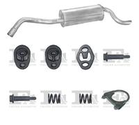 Silenziatore terminale POLMO per FORD Escort Combi 1.4, 55 KW